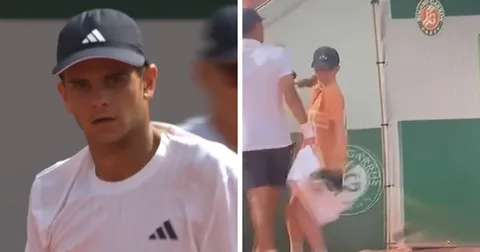 19-річний тенісист на Roland Garros: штовхнув болбоя чи ні?