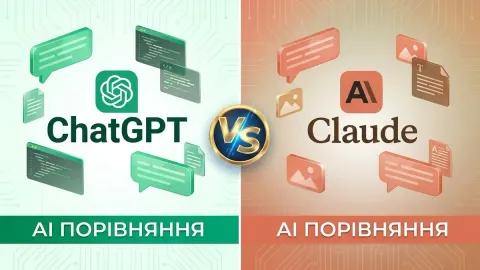 ChatGPT vs Claude — чесне порівняння AI-асистентів у 2026
