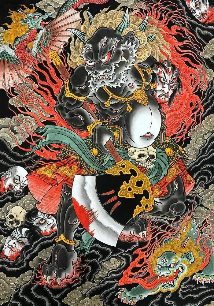 Paintings and drawings from needle-and-ink art specialists