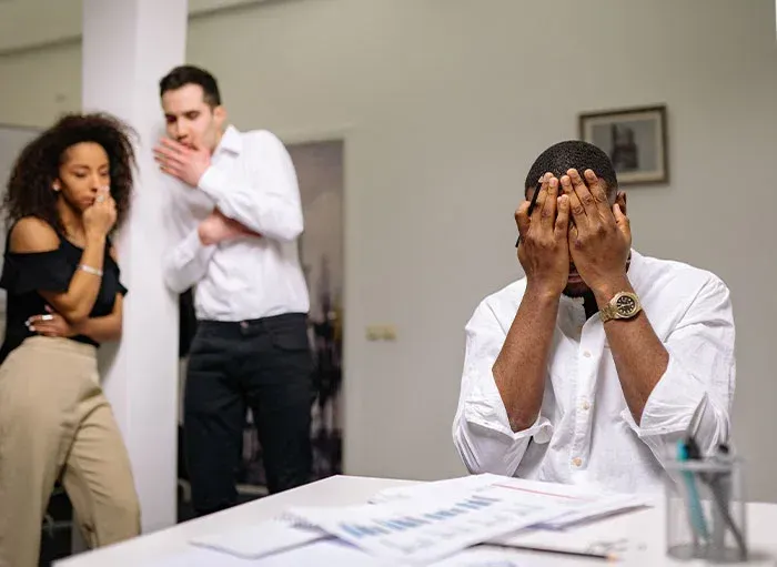 Negative workplace culture spreads when employees gossip about each other