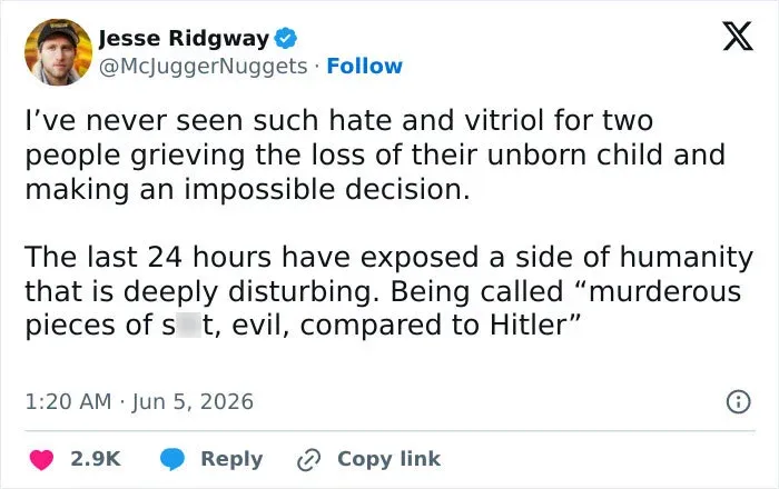 YouTuber Jesse Ridgway discusses initial excitement about having children