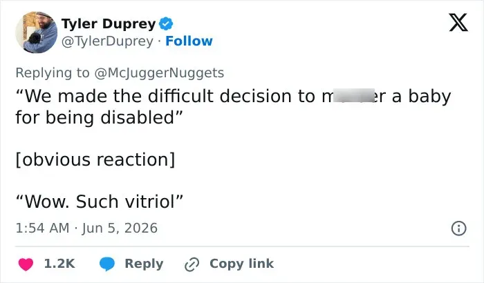 Professional support recommended over social media reactions for difficult decisions