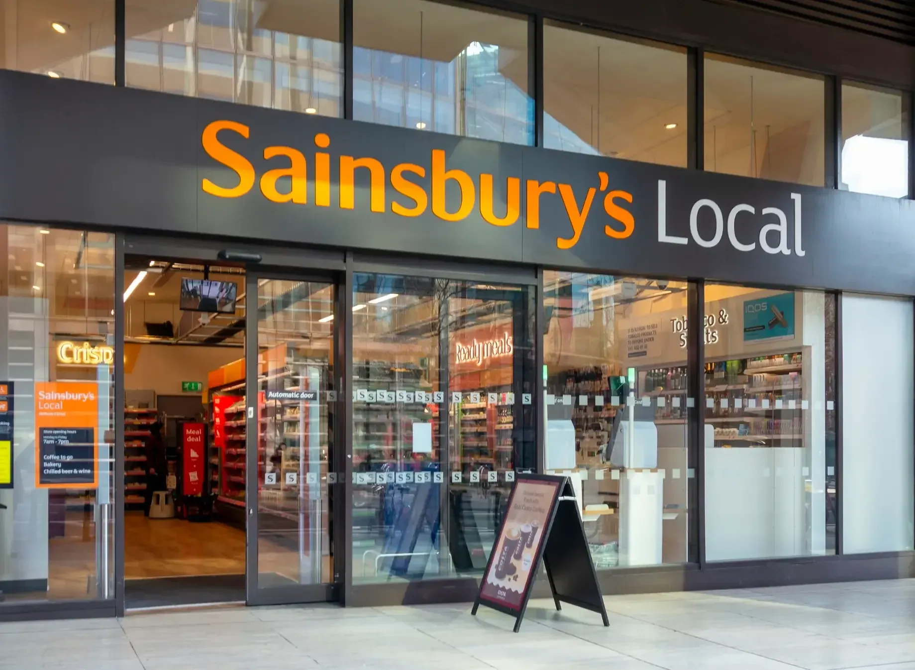 Sainsbury's supermarket where elderly grandmother was banned for suspected shoplifting