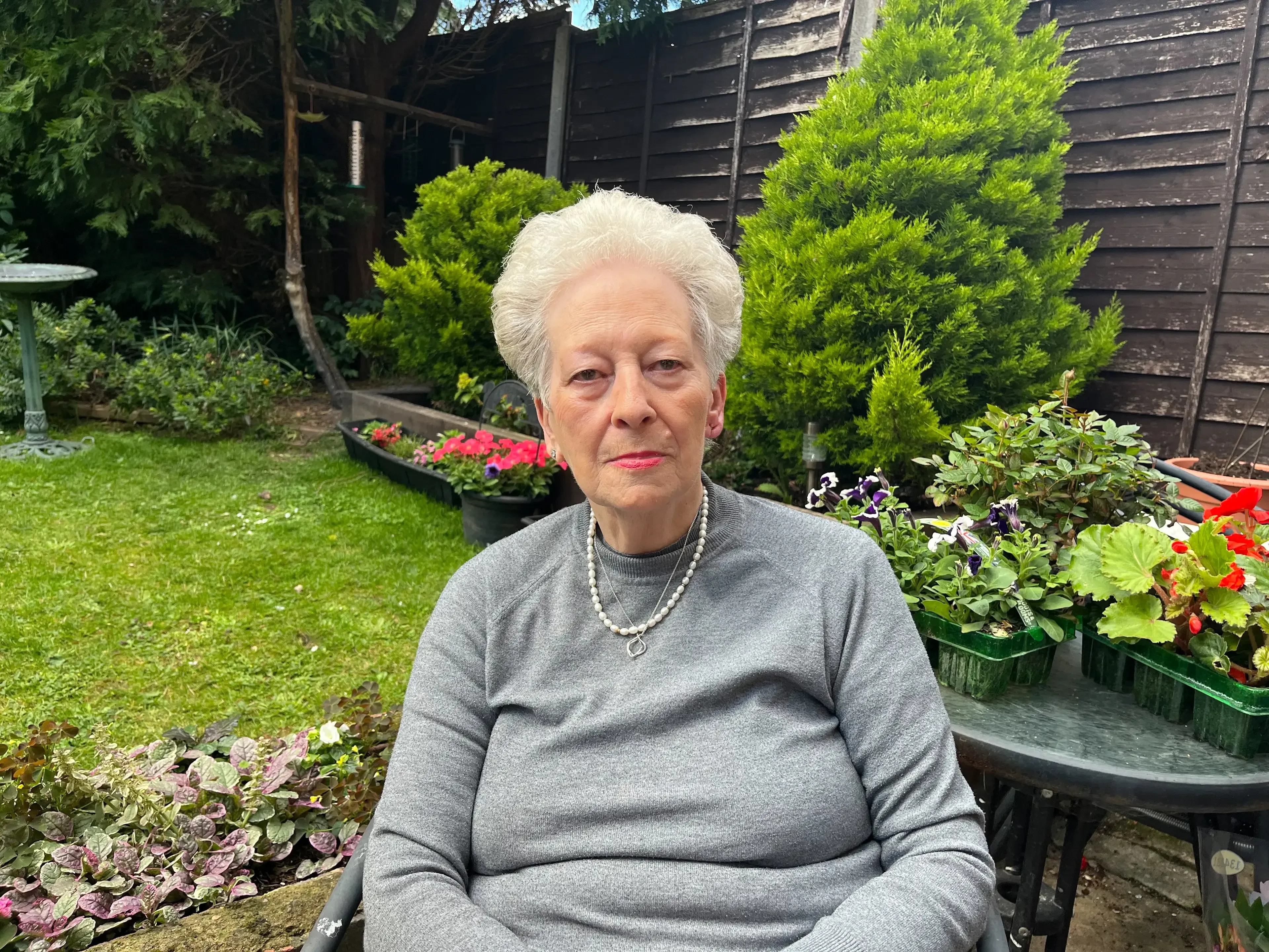 Retired Rita Seymour, 79, now walks 30 minutes to shop at Tesco