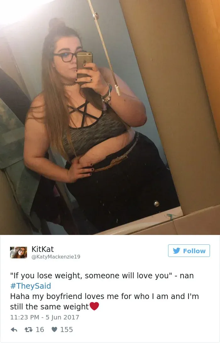 Women worldwide unite under hashtag #TheySaid sharing body-shaming stories