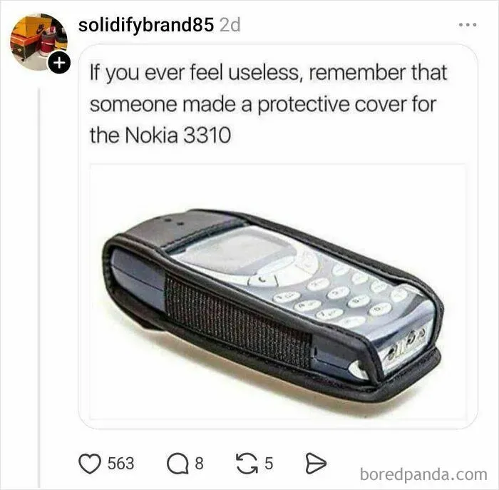 Nokia 3310 meme humorously reimagines single nostril concept