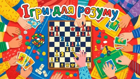 Інтелектуальні ігри для дітей 10–12 років — 15 найкращих