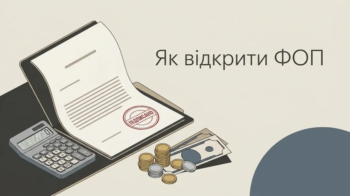 Як відкрити ФОП — інструкція