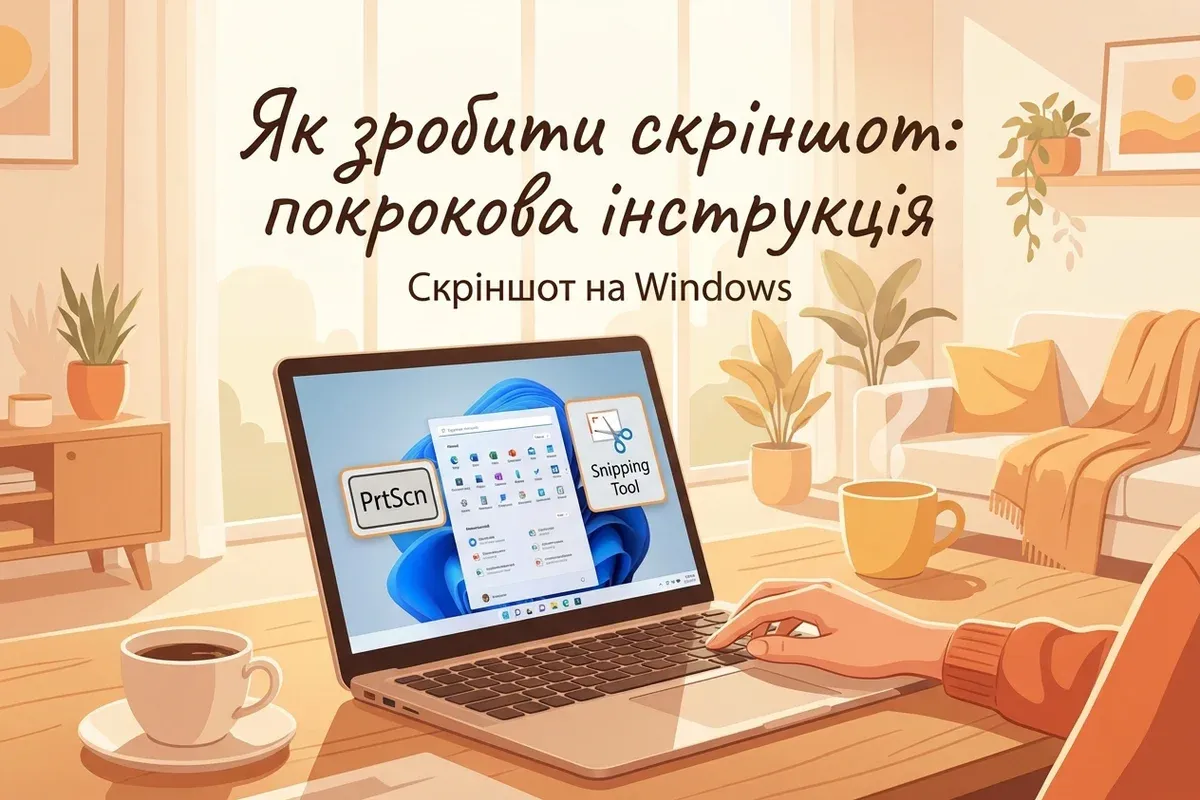 Скріншот на Windows — інструкція