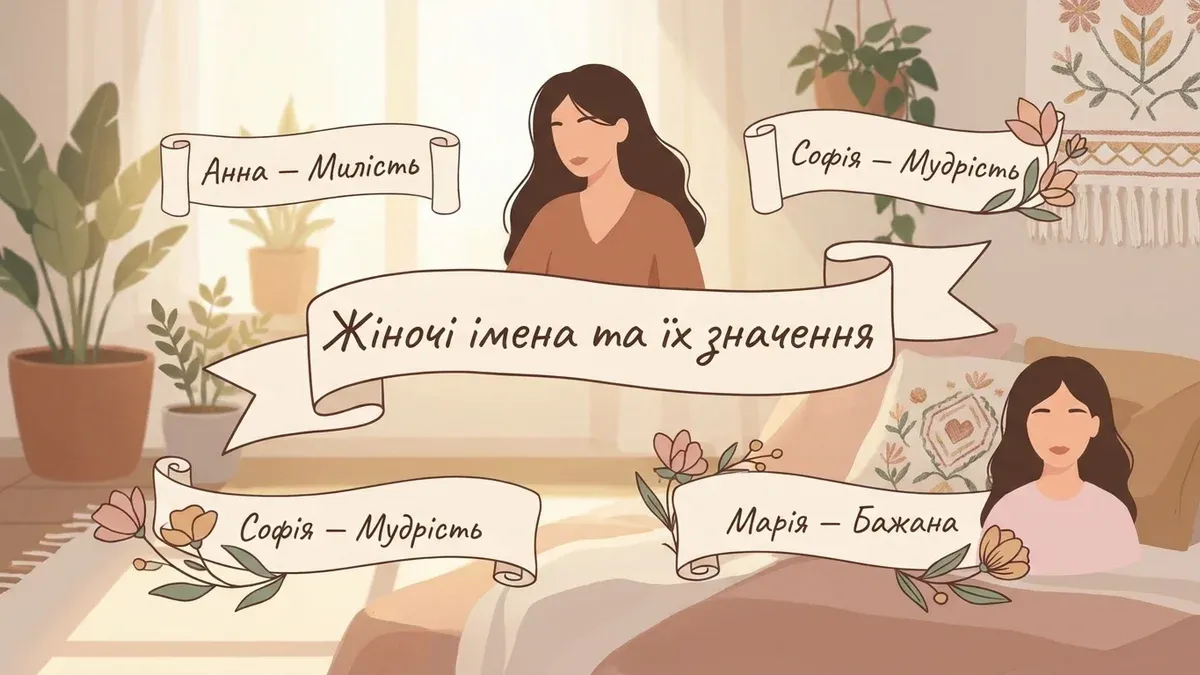 Жіночі імена та їх значення