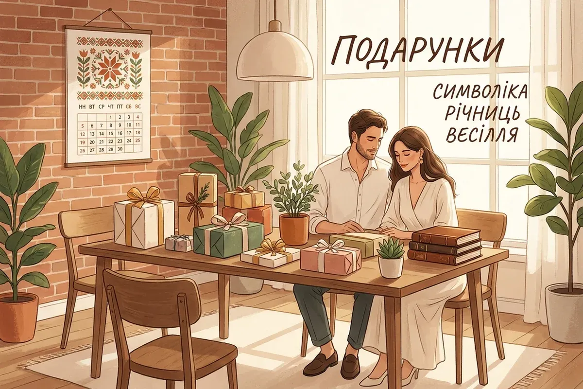 Символіка річниць весілля за роками