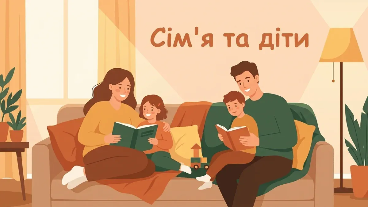 Сім'я та діти — поради українською