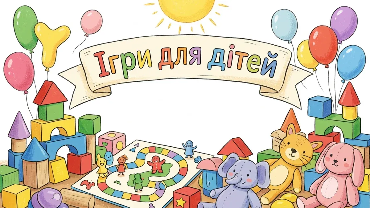 Розвивальні ігри для дітей