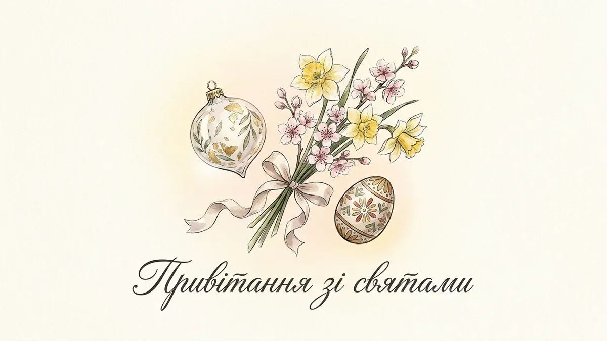 Привітання зі святами українською