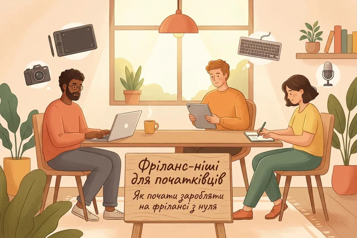 Фріланс-ніші для початківців