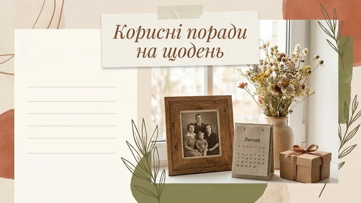 Лайфстайл-поради українською — імена, подарунки, сім'я